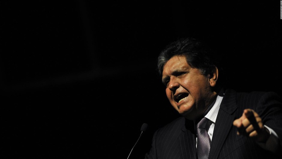 El expresidente de Perú Alan García solicita asilo en embajada de Uruguay