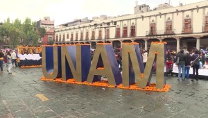 La UNAM rinde honor a los muertos