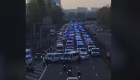 Ambulancias bloquean autopista en París