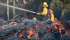 No cesan los incendios forestales en California