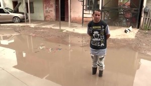 Damnificados por inundaciones en Buenos Aires