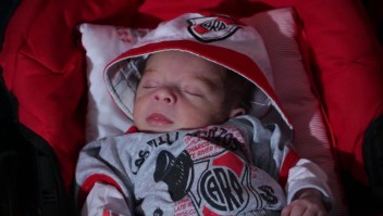 Bebé nació antes del superclásico y lo llamaron River Plate