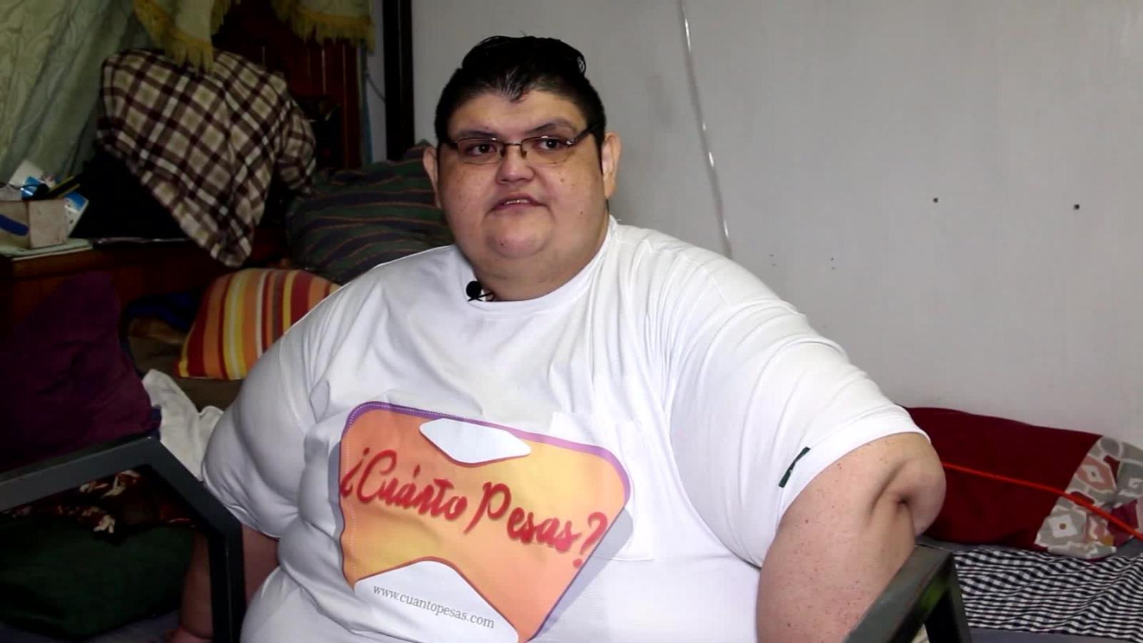 Juan Pedro Franco, una vez el hombre más obeso del mundo, continúa con