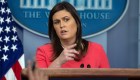 #FraseDirecta: Sarah Sanders justificó acciones en la frontera