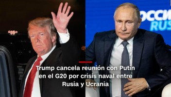 #MinutoCNN: Trump cancela reunión con Putin en el G20