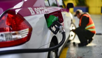 Gasolinera en México Citi. (Crédito: PEDRO PARDO/AFP/Getty Images)