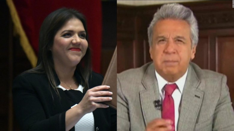 Asamblea de Ecuador acepta la renuncia de la vicepresidenta