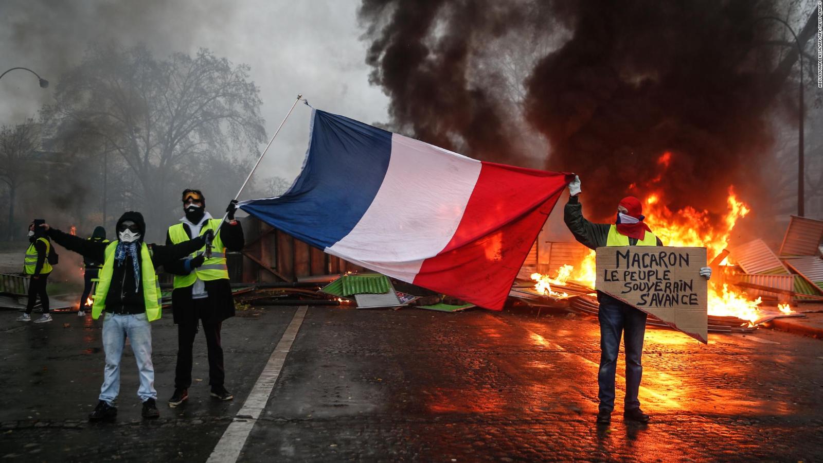 Francia en su laberinto la manifestaciones de Francia que tienen en