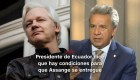 #MinutoCNN: A Julian Assange le conviene entregarse, dice Lenín Moreno