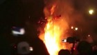 Guatemaltecos celebraron "la quema del diablo"