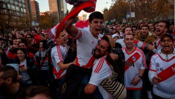 Copa Libertadores: celebraciones argentinas en Madrid