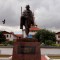 Estatua de Gandhi es removida de Universidad de Ghana