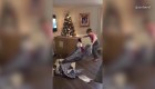 Este niño recibió una emotiva sorpresa navideña