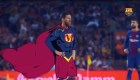 "SuperMessi" ganó su quinta Bota de Oro y el Barcelona le hizo un gran homenaje