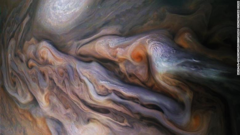 La NASA envió a Juno a Júpiter en 2011 y acaba de recibir verdaderas obras  de arte | CNN