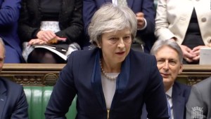 El Parlamento británico rechaza el acuerdo del brexit de May