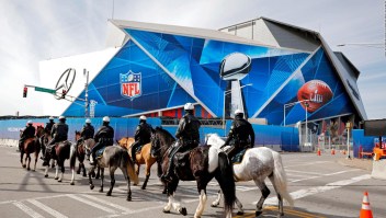 Autoridades garantizan la seguridad durante el Super Bowl