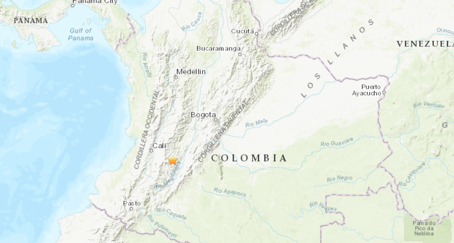 Sismo De Magnitud 5,4 Sacude Colombia - CNN