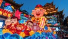 China se ilumina para el Año Nuevo Lunar