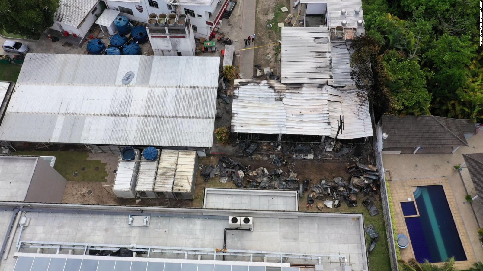 El gobernador de Río de Janeiro decreta tres días de luto tras un incendio  en un campo de entrenamiento del club de fútbol Flamengo | Video | CNN