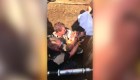 Bebé hallada en un desagüe en Sudáfrica