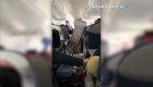 Turbulencia en un vuelo de la aerolínea Delta
