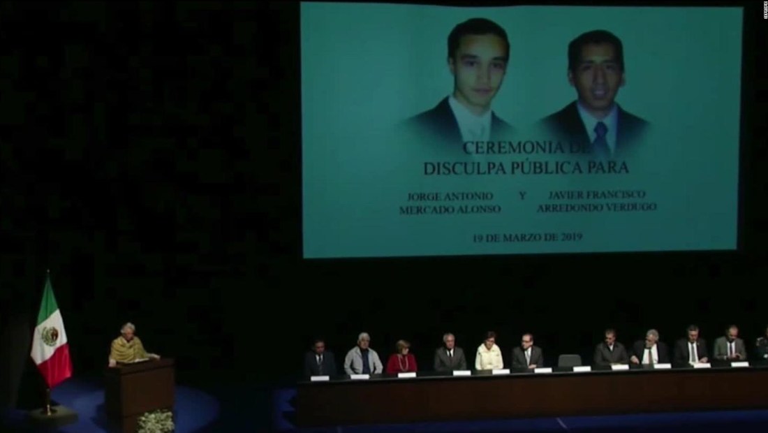 Gobierno de México se disculpa por asesinato de jóvenes en 2010