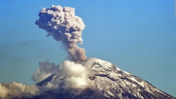 Autoridades vigilan las faldas del Popocatépetl