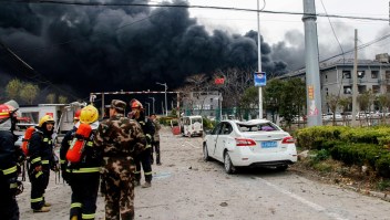 Explosión en un parque industrial en China deja seis muertos