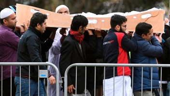 El adiós a víctimas del ataque terrorista en Christchurch