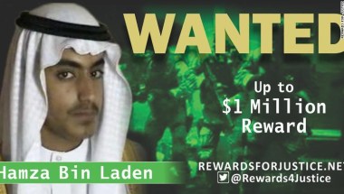 Estados Unidos busca al hijo de Osama bin Laden; ofrece US$ 1 millón de  recompensa por información sobre su paradero