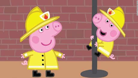 Peppa Pig' es sexista, acusa el cuerpo de bomberos de Londres