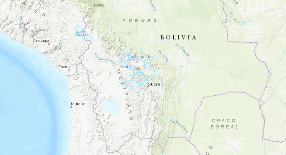 Sismo de magnitud 6 3 se registra en Bolivia CNN