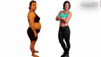 Mujer, peso, pérdida de peso, Texas, ejercicios