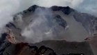Aumenta tamaño del cráter del Popocatépetl tras explosiones