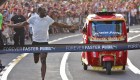 Usain Bolt corrió contra un mototaxi en Lima