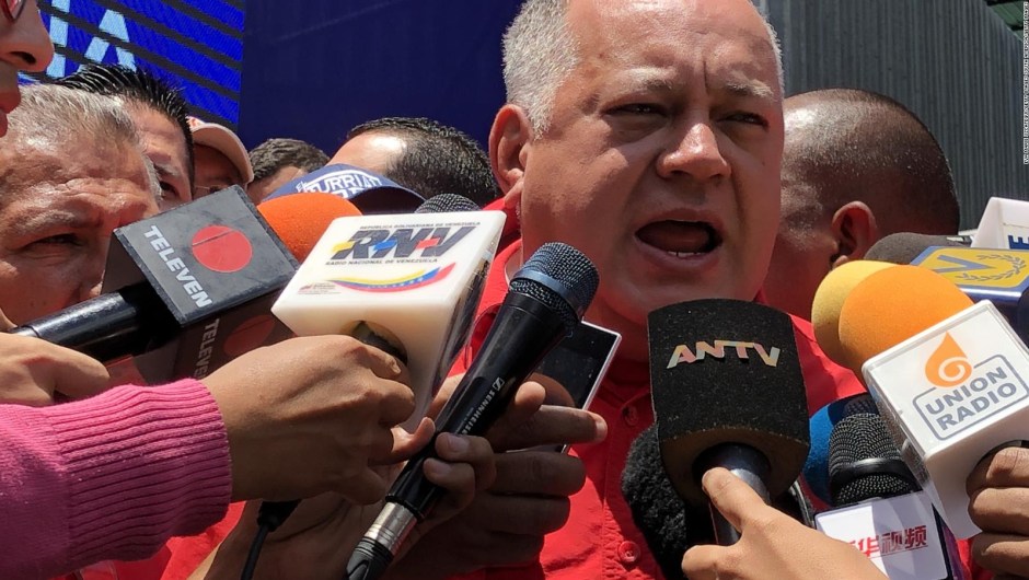 Cabello: Con Guaidó se sigue el proceso de la Constitución