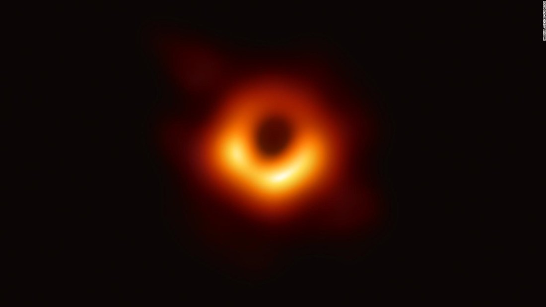 Así se ve un agujero negro