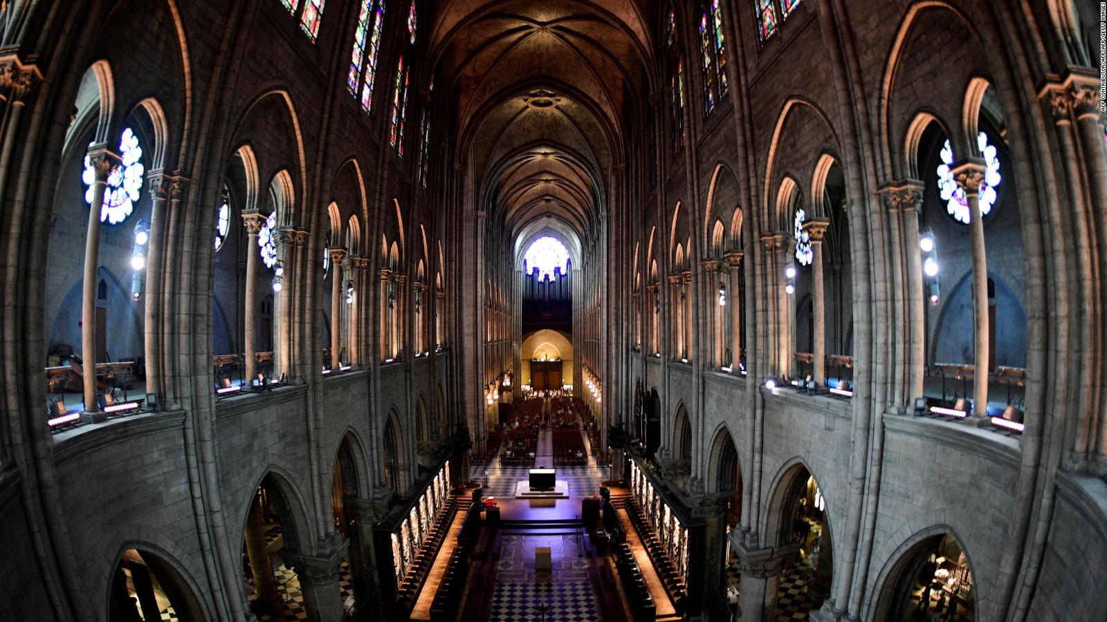 Un video muestra cómo era el interior menos conocido de Notre Dame | Video  | CNN