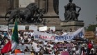 López Obrador felicita a quienes marcharon en su contra