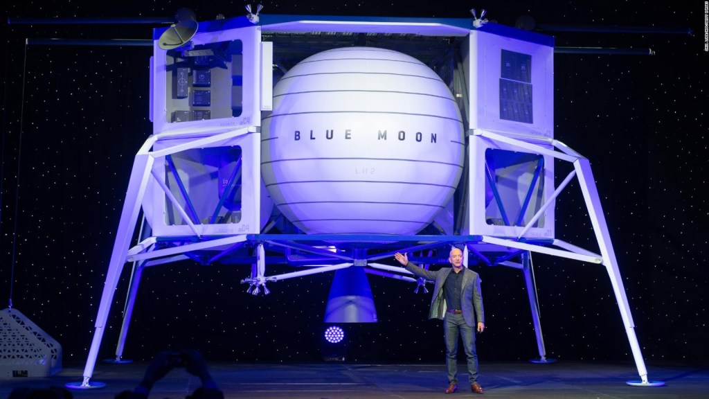 Jeff Bezos prepara grandes planes para la Luna