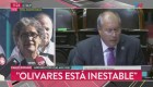 Diputado Olivares presenta falla multiorgánica