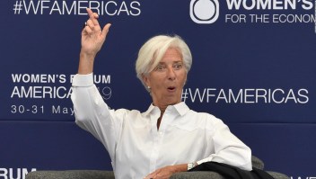 Lagarde participa en el Women´s Forum México