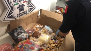 Decomisan en México una caja de dulces con aparente opioide