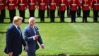 Trump llega al Palacio de Buckingham