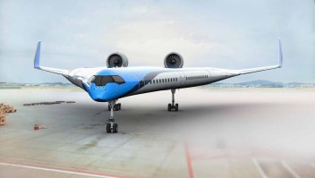 Un avión que puede llevar pasajeros en sus alas