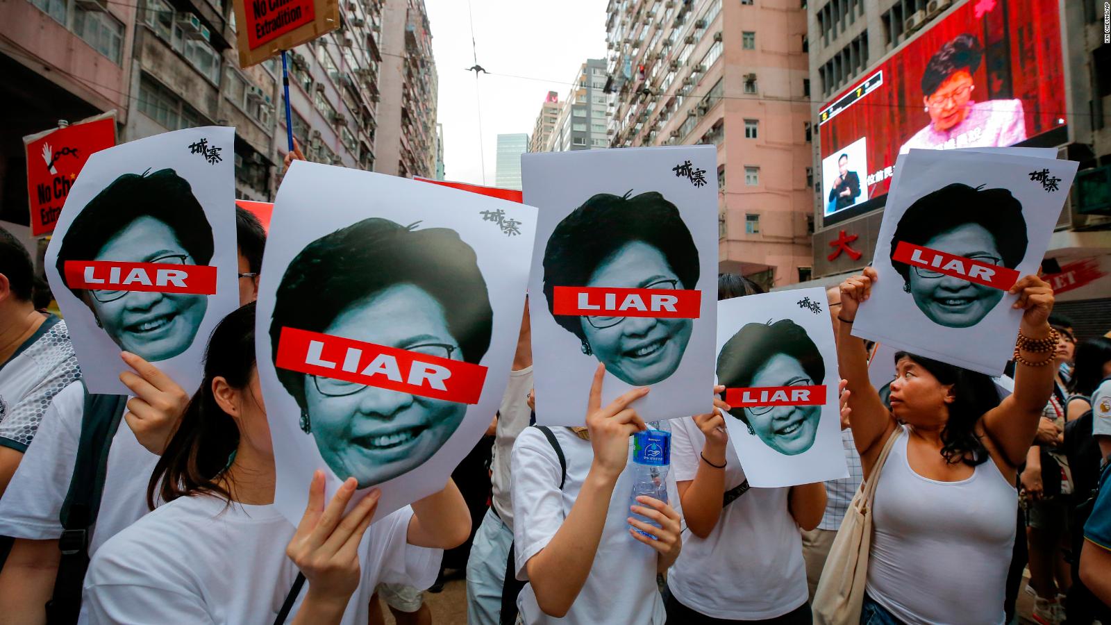 ¿Qué está pasando con Carrie Lam en Hong Kong?