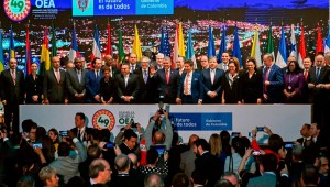 Uruguay abandona Asamblea de la OEA por reconocer a Guaidó