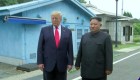 Los históricos pasos de Trump en suelo norcoreano