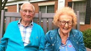 Esta pareja de centenarios está recién casada
